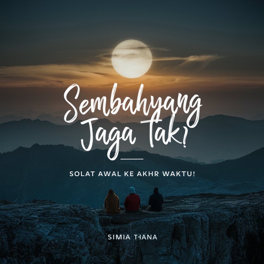 "Sembahyang Jaga Tak? Solat Awal Ke Akhir Waktu?"